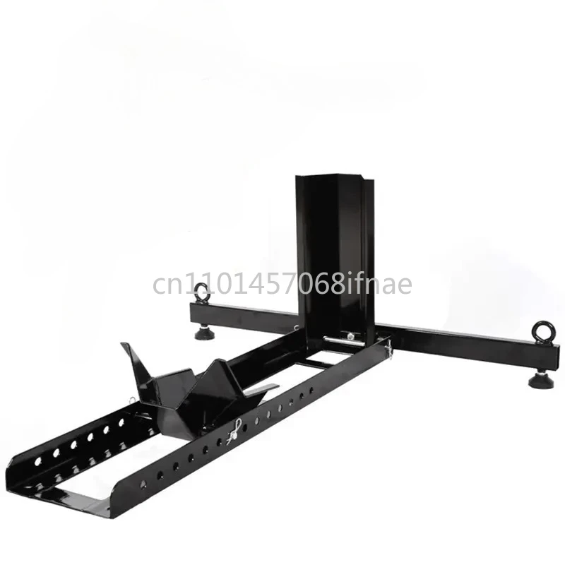 

Stands Motorcycle Wheel Chock Upright 1800 lbs Heavy-duty Steel Motorcycle Front Wheel Stand with Adjustable Holes