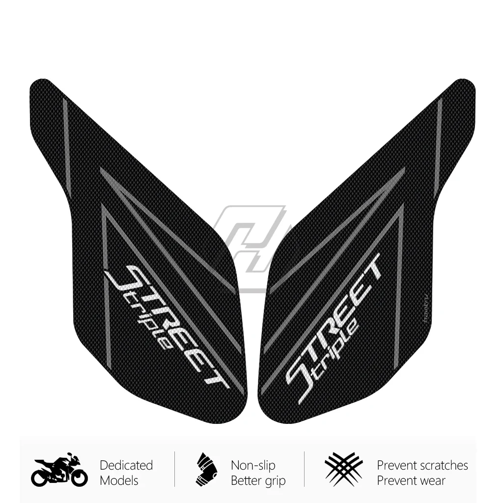 

For 2013-2022 Triumph Street Trio Motorcycle Accessories Side Fuel Tank Grip Protective Pad