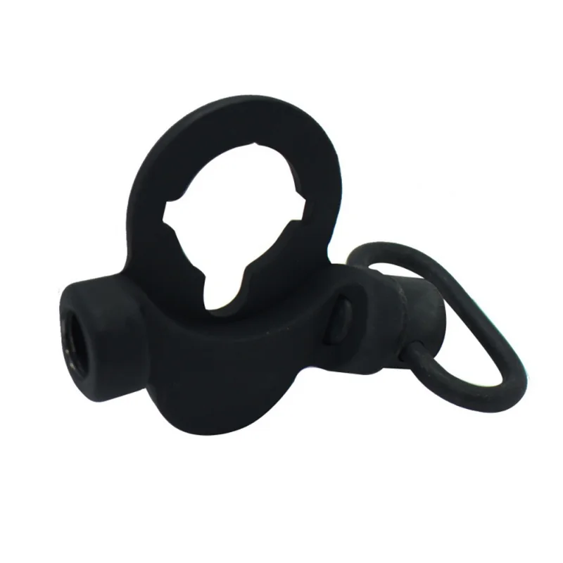 Dual Side End Plate Flexible Scope Mounts Sling Swivel Adapter Quick Detach Push Botton Adapter Fit For M4 M16 Airsof