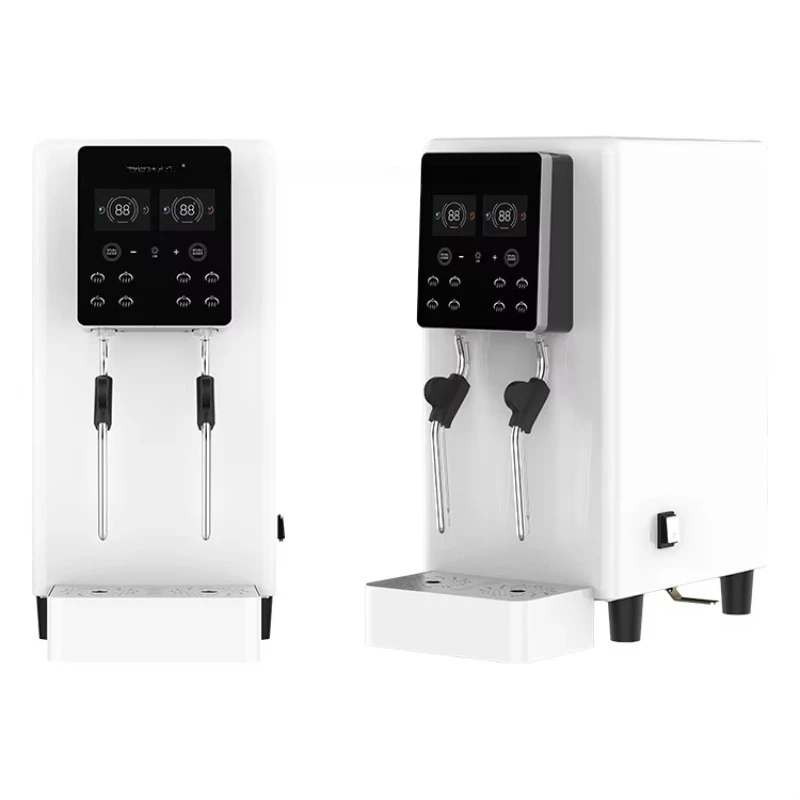 

Quick Boiler Coffee Foam Maker Commercial Fully-Automatic Steam Milk Frother Fast Heating Milk Steamer Machine