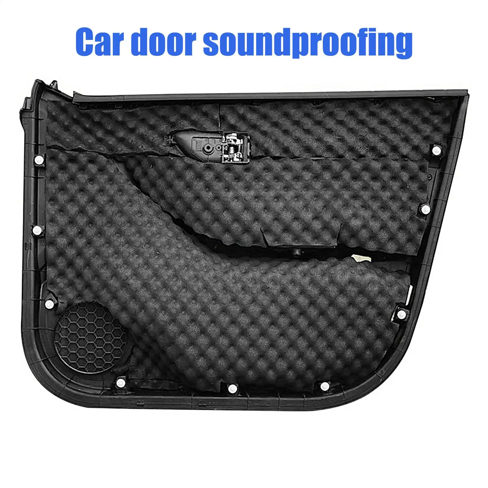 Car Sound Absorbing Cotton Automobile Self-adhesive Car Interior Sound Insulation Cotton Sound Absorption Waves Cottons view 3
