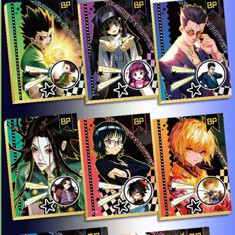 Hunter x Hunter Collection Cards JI DIAN Culture New Original Exquisite Character ACG Anime Board Game Playing Collectible Card