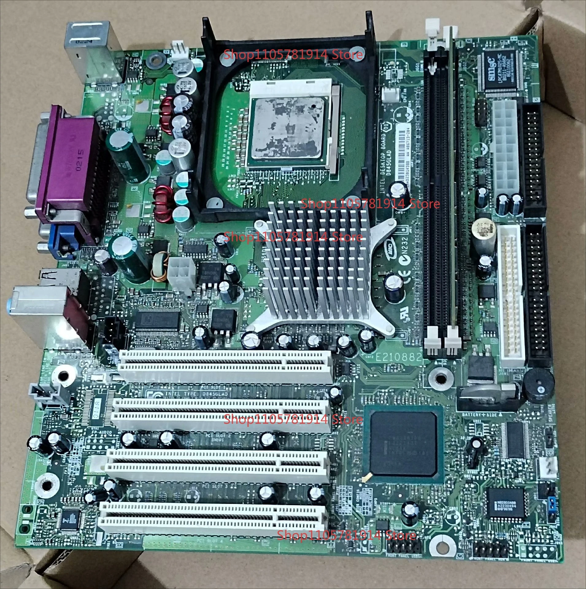 For Intel D845GLAD ATX Main Board 478-pin DDR Memory IDE Interface Industrial Equipment Motherboard