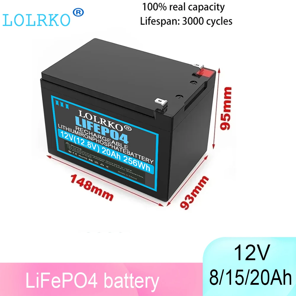 12V 10ah 12v 15ah 12v 20ah children's electric vehicles toy cars motorcycles baby strollers battery