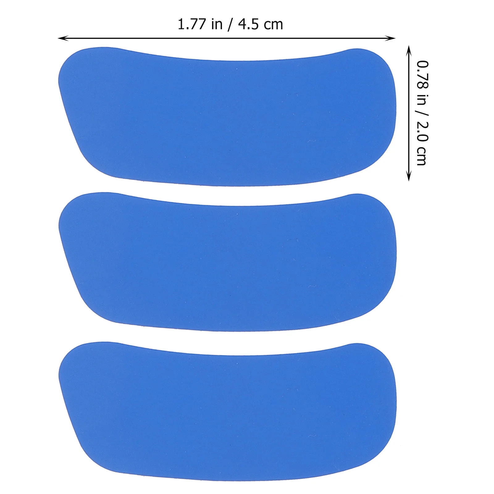 

50 Sheets under Eye Stickers Sports Cute Blue Baseball Stripes Compact Fan