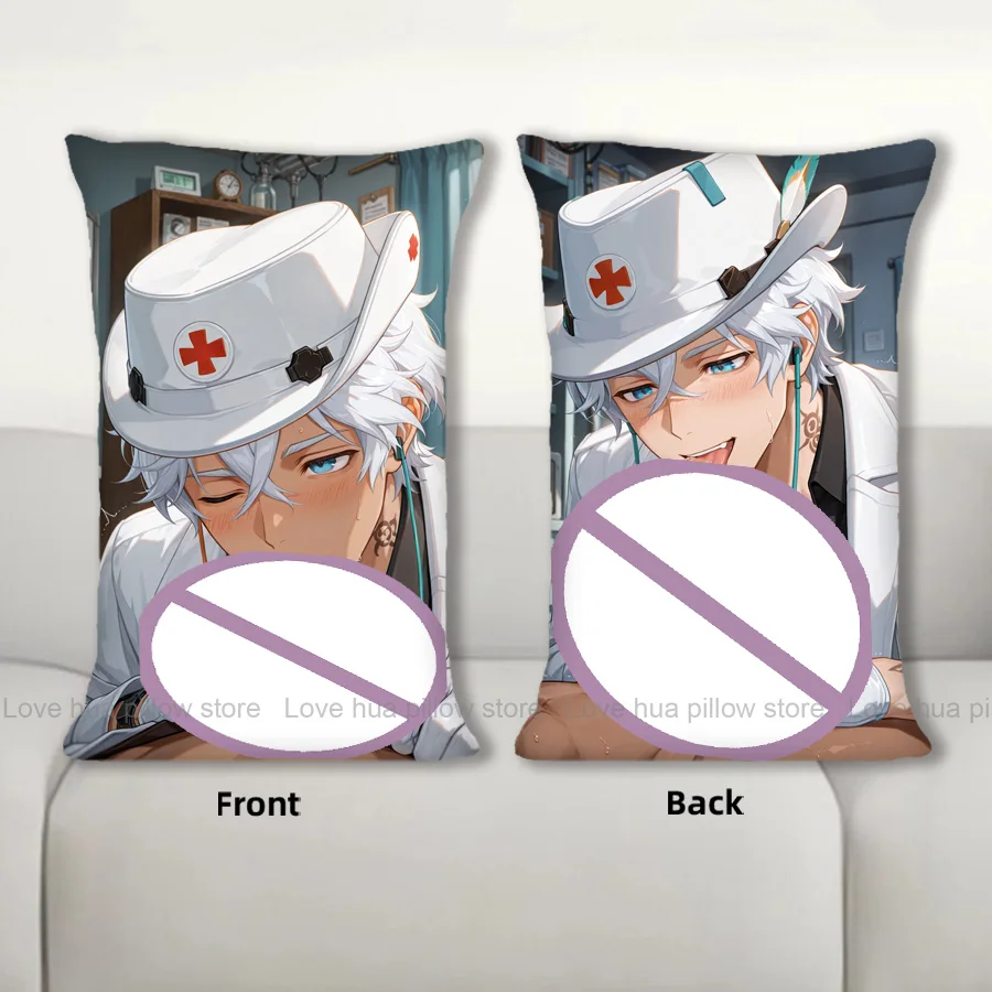 

Аниме-подушка Ifa Gao Dakimakura Nsfw Половина тела Мультяшная подушка Core Двусторонний принт 40x60