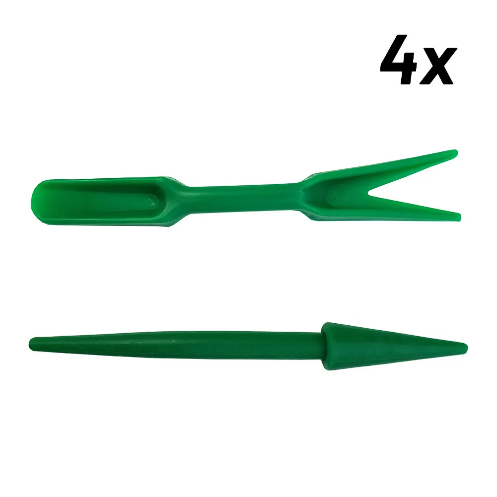 Practical Garden Transplant Planting Tool Plastic Hand Tools Nursering Tool Green Multiple Uses Gardening Tools