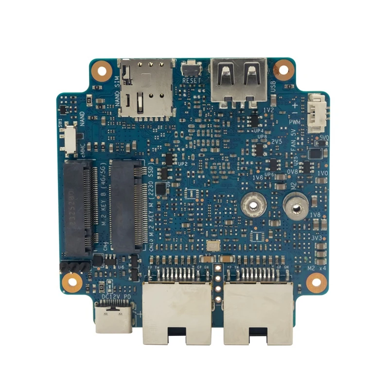 Mini Router Board Blauw Router Board MT7986 ARM A53 2G DDR4 8G Emmc Ondersteuning Wifi 6 En 2X2.5Gbe Poort Voor Banaan Pi BPI-R3