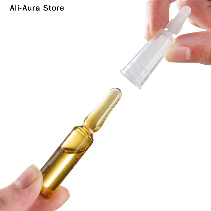 6Pcs Transparent Dispensing Tips Replacement Caps Laboratory Safety Ampoule Opener Supplies Lab Refrigeration