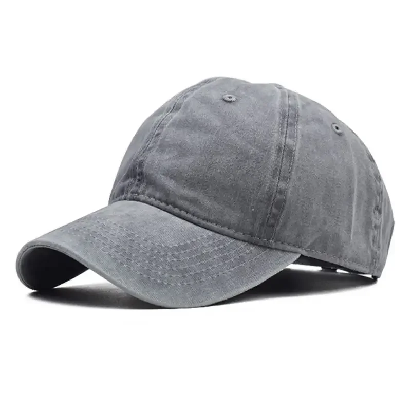 7 Colors Washed Cotton Board Kids Baseball Cap Children Hip Hop Boys Girls Hat for 3 4 5 6 7 8 Years Old Wholesale قبعات مواليد