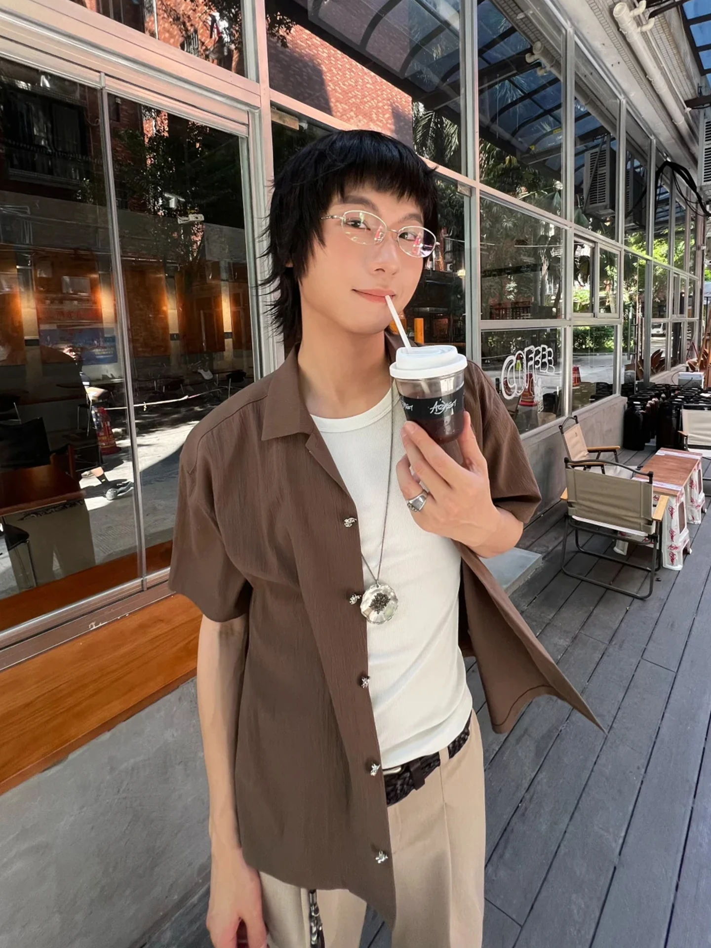 

Loose Casual ort Sve irt Men's Summer Breathable Anti-Wrinkle Commute Versatile f Sve irt Cool Feeling irt