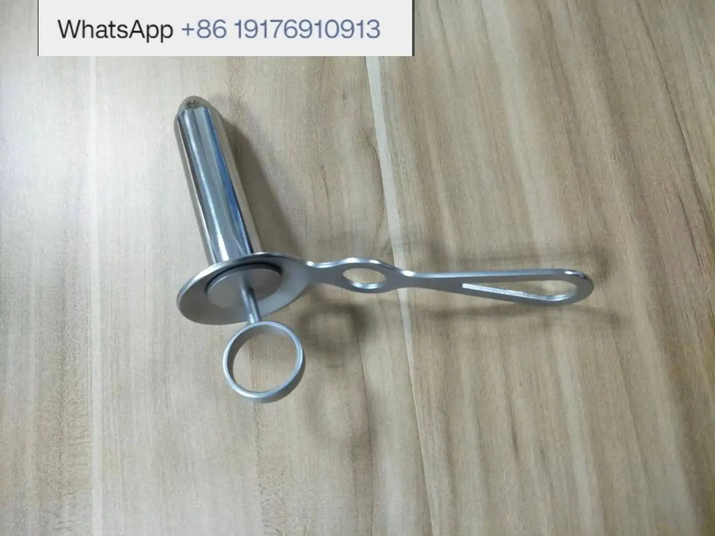 Large Medium Cylinder Flat Mouth Retractor Stainless Steel Surgical Instrument for Medical Use
