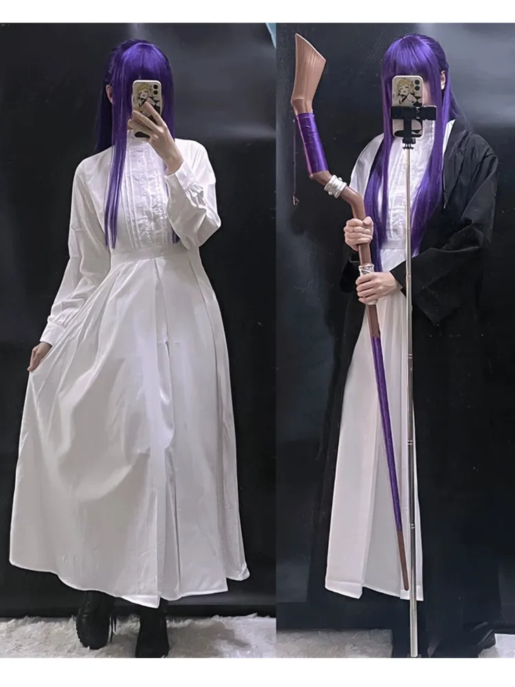 Fern Cosplay Costume Anime Frieren: Beyond Journey's End Women Girls Dress Halloween Comic-com Party Full Set Plus Size 2024 New