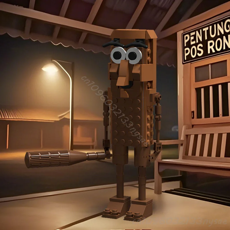 2025 อาคารใหม่บล็อก Tung Tung Sahur รูปของเล่น Lirili Larila รูปของเล่น Monster Battle Series คริสต์มาสเด็กของขวัญ