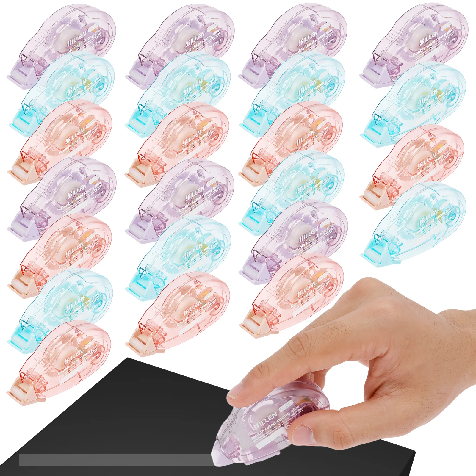 24-pcs-glue-tape-roller-scrapbook-tape-roller-6m-x-6mm-double-sided-adhesive-tape-dispenser-for-card-photo-scrapbooking-supplies