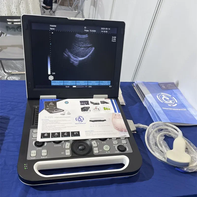 2025 hot sale G-800 Veterinary Scanner Animal Pet Clinic Portable Veterinary Machine 128 Elements