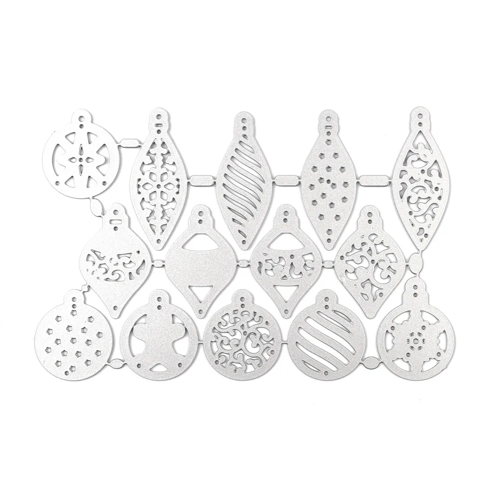 Christmas Carbon Steel Cutting Dies Stencils, for DIY Scrapbooking/Photo Album, Decorative Embossing DIY Paper Card