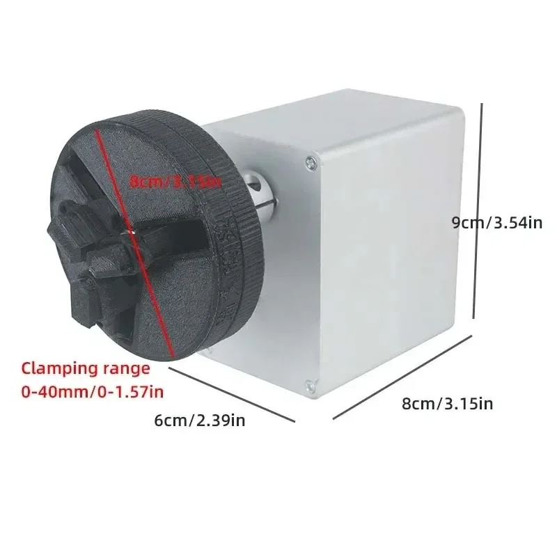 Portable Fishing Rod Winding Machine Adjustable 0–50RPM DIY Rod Building Epoxy Resin Spin Coating Machine for Fishing Rod Repair