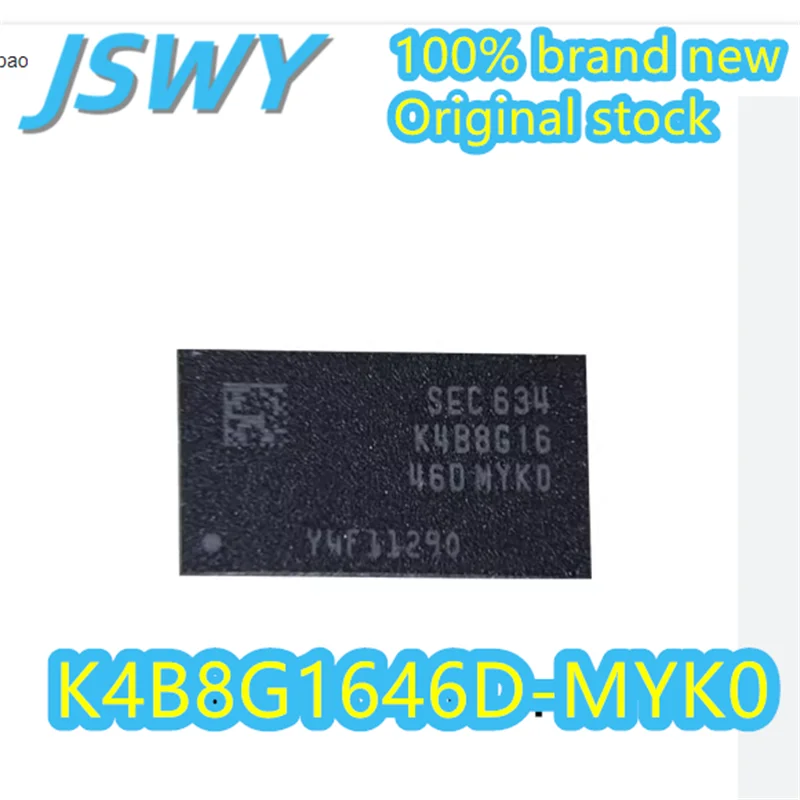 

(5/20 pieces) K4B8G1646D-MYK0 BGA96 K4B8G1646D-MYKO new original DDR3 running memory chip spot