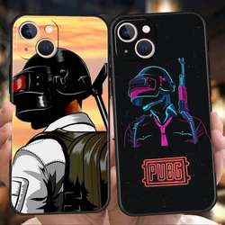 PUBG Game Phone Case Cover for iPhone 16 15 14 13 12 Pro Max XR XS 11 7 8 Plus Shockproof Silicone Soft Fundas Shell Coque