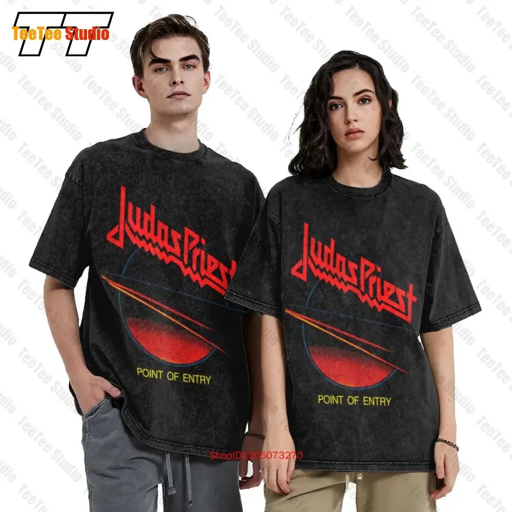 Judas Priest Point Of Entry 01 Vintage Men'S Clothes T Shirt For Men T-Shirt DW8I