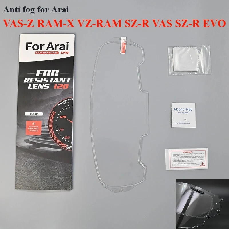 Voor Arai VAS-Z RAM-X VZ-RAM SZ-R SZ-R VAS SZ-R EVO Motorhelm Vizier Shield Lens Voorruit Casco Moto Accesorios