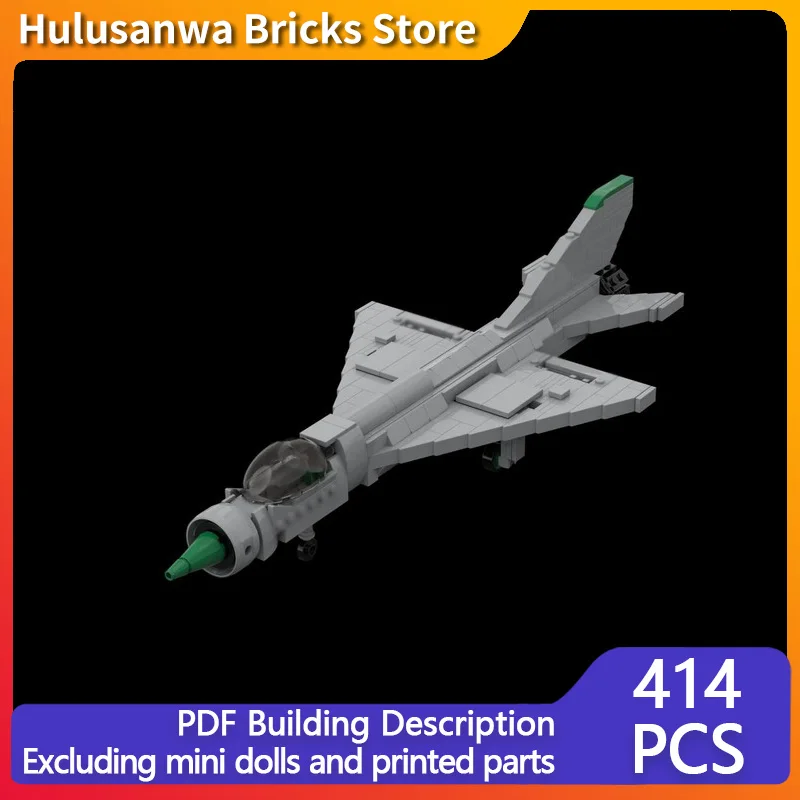 

MIG21 современный военный истребитель, модель MOC, строительные кирпичи, военное оборудование, модульная технология, подарок, праздник, сборка, детская игрушка