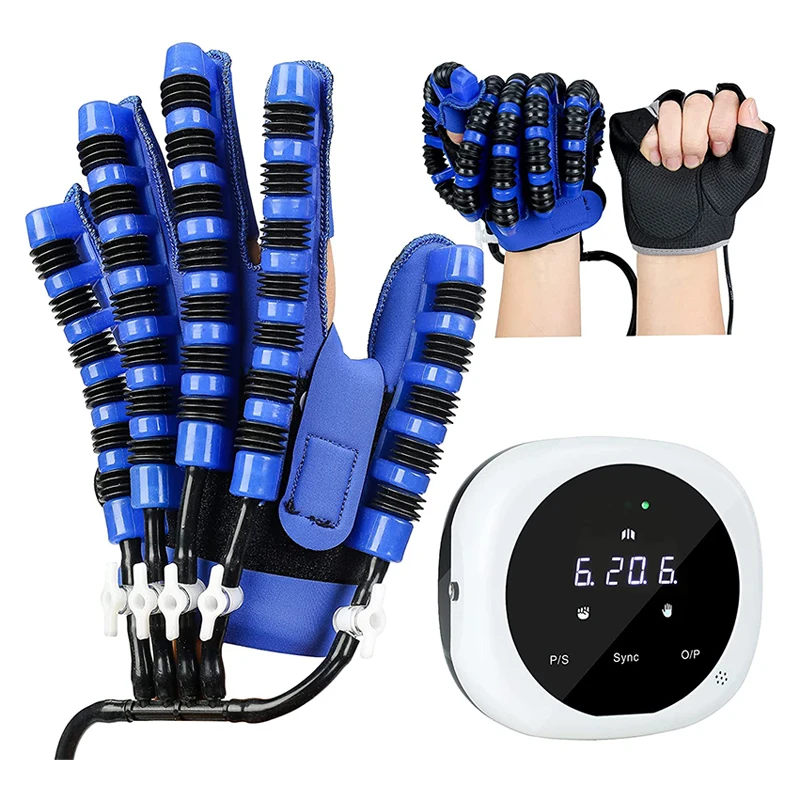 Rehabilitation Robot Gloves Hand Function Finger Training Health Personal Care Therapy Device For Stroke Hemiplegia Arthriti