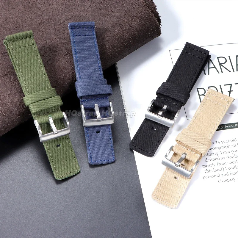 20 مللي متر 22 مللي متر حزام ساعة نيلون لينة قماش الفرقة الإفراج السريع العالمي سوار ل أوميغا ل سايكو معصمه الرياضة الساعات