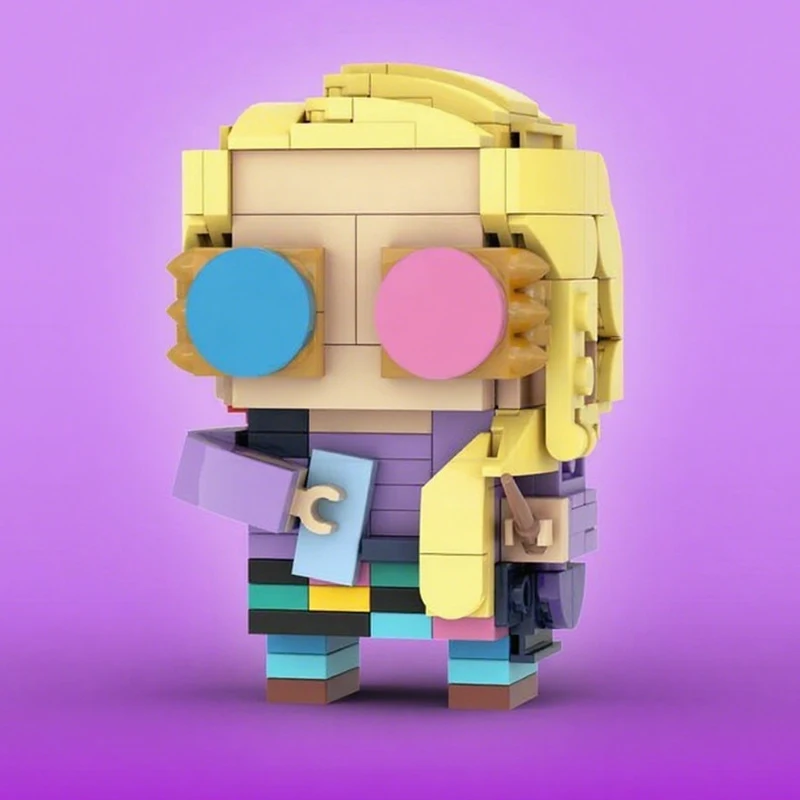 

223pcs MOC Luna Loveg Building Blocks Christmas Gift to Develop Patience and Concentration Logical thinking Toy