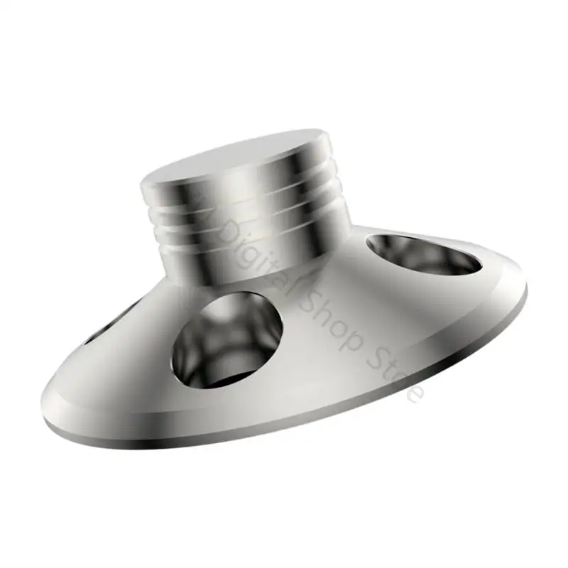 96BA Plattenspieler-Schallplattengewicht für Heim-Hör-Setups, Vinyl-Stabilisator aus Aluminiumlegierung mit flachem, rundem – Detail 3