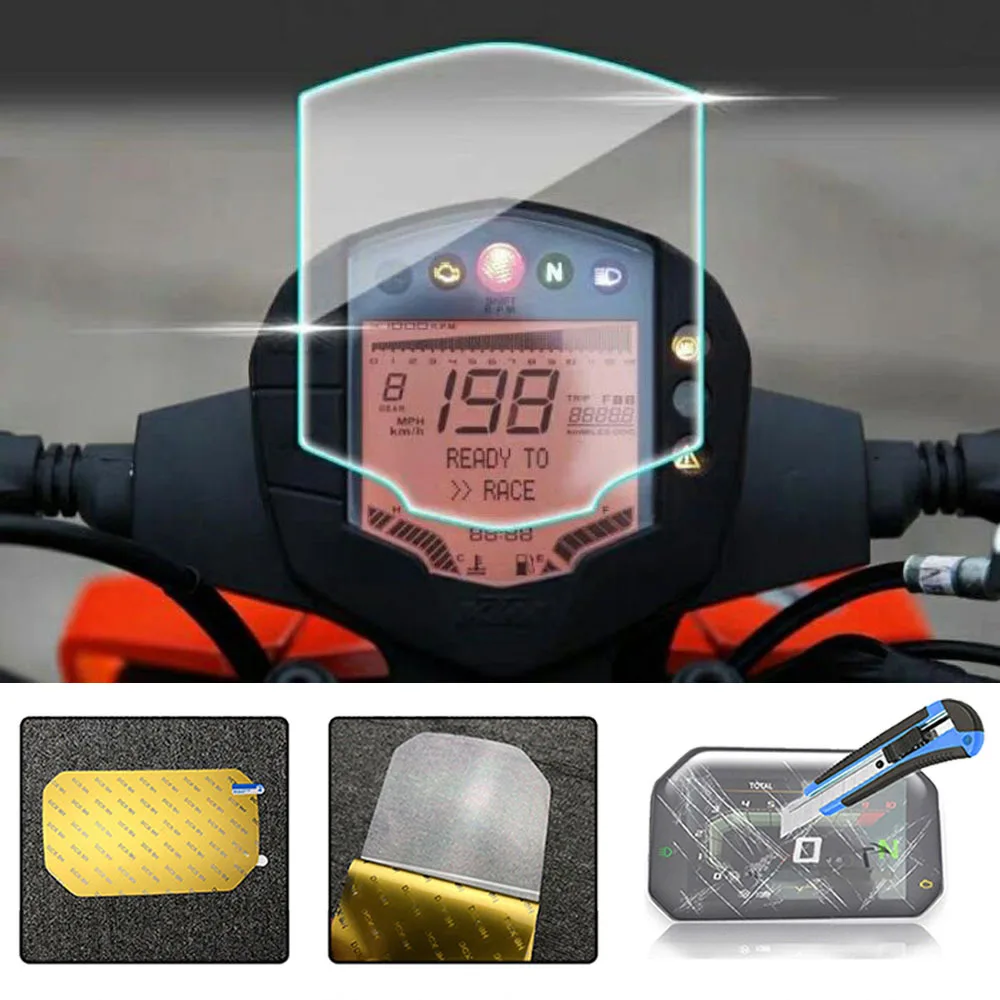 Motorcycle Cluster Scratch Protection Film Screen Protector  Instrument For KTM 125 390 DUKE 11-16 RC125 200 390 13-2021