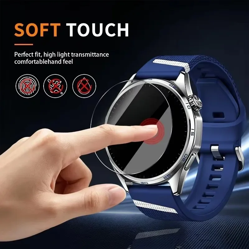 1-2 Pack Tempered Glass for Huawei Watch GT7 GT6 GT7 Pro GT6 Pro GT5 41mm 46mm Easy To Install Screen HD Screen Protectors Film