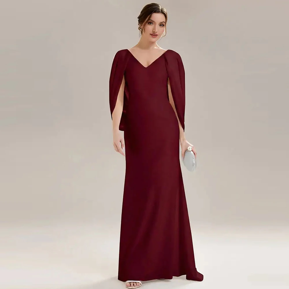 baziiingaaa-evening-dress-strapless-deep-v-neck-strapless-style-high-stretch-fishtail-hemline-knit-fabric-evening-dresses