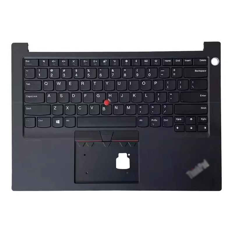 

New Keyboard For Lenovo ThinkPad E14 Gen1 Laptop Palmrest Upper Top Case Keyboard US With Backlight/Without Backlight Black