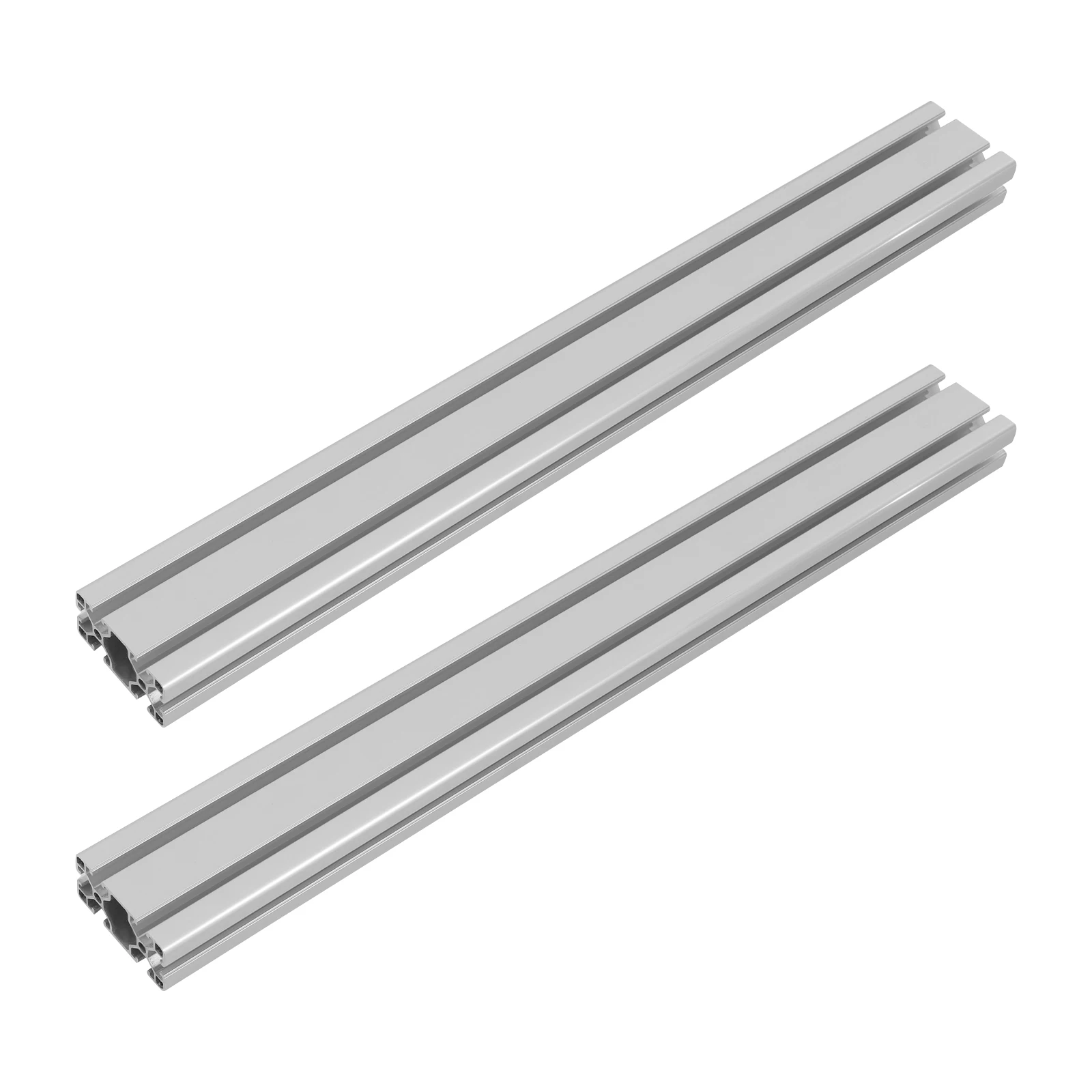 2-Pack الألومنيوم الشخصي T-slot Profiles البثق 27.56 * 3.15 * 1.57in لمعدات التشغيل الآلي والأثاث ومنضدة العمل