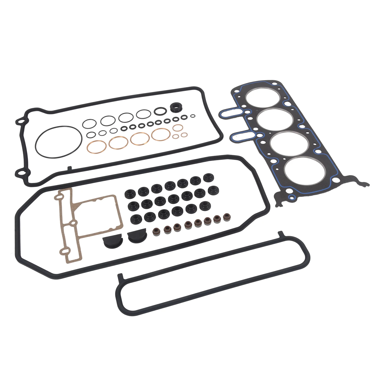 For BMW K100 K100RS K100RT 1983-1990 Complete Gasket Sets Valve Cap Sealing Cover Cafe Racer Accessories Rubber Kit Full Set