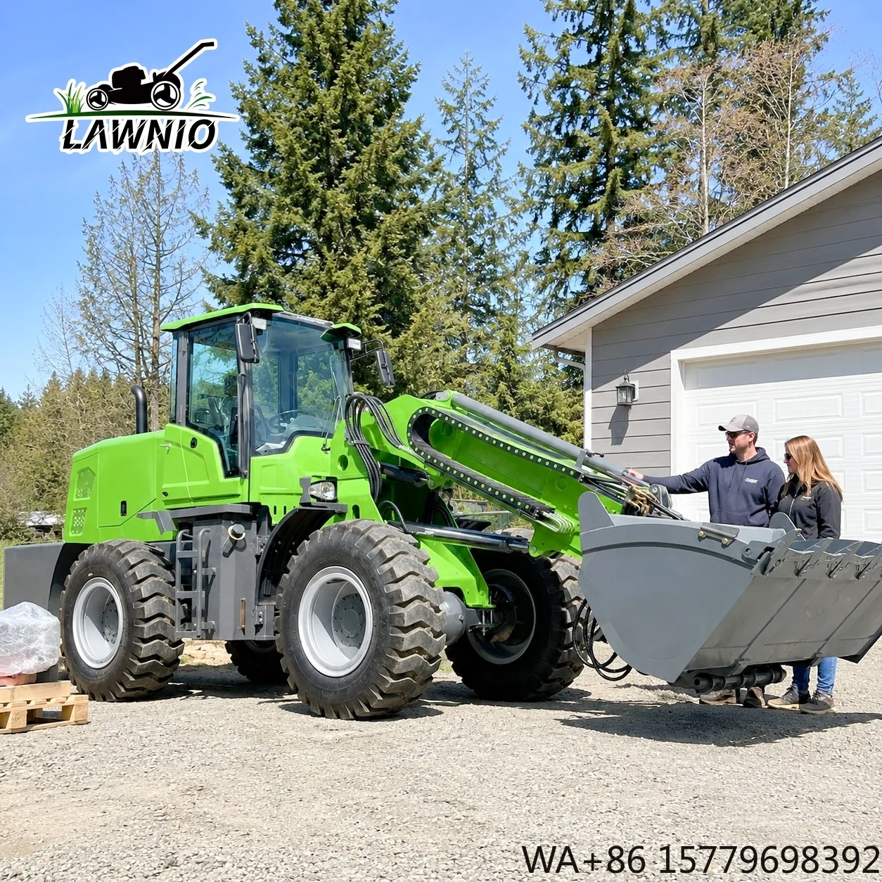Complete After Sales Service Telescopic Arm Loader  Telescopic Boom and High Maneuverability for Earthmoving  Loader