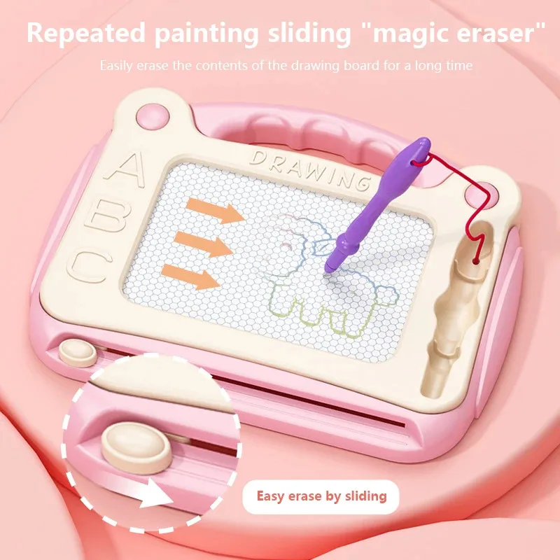 เด็กกระดานวาดภาพแม่เหล็ก WordPad สี Graffiti BOARD Art การศึกษาของเล่นของขวัญเครื่องมือสําหรับเด็ก