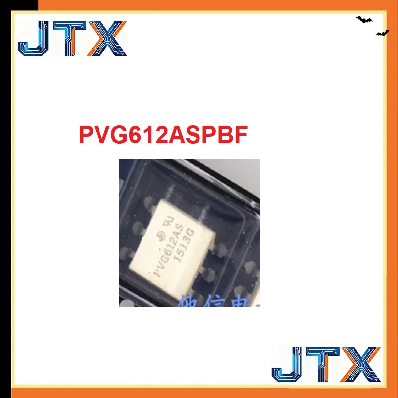 10PCS/LOT Optocoupler solid-state relay PVG612ASPBF PVG612AS PVG612 SOP - 6