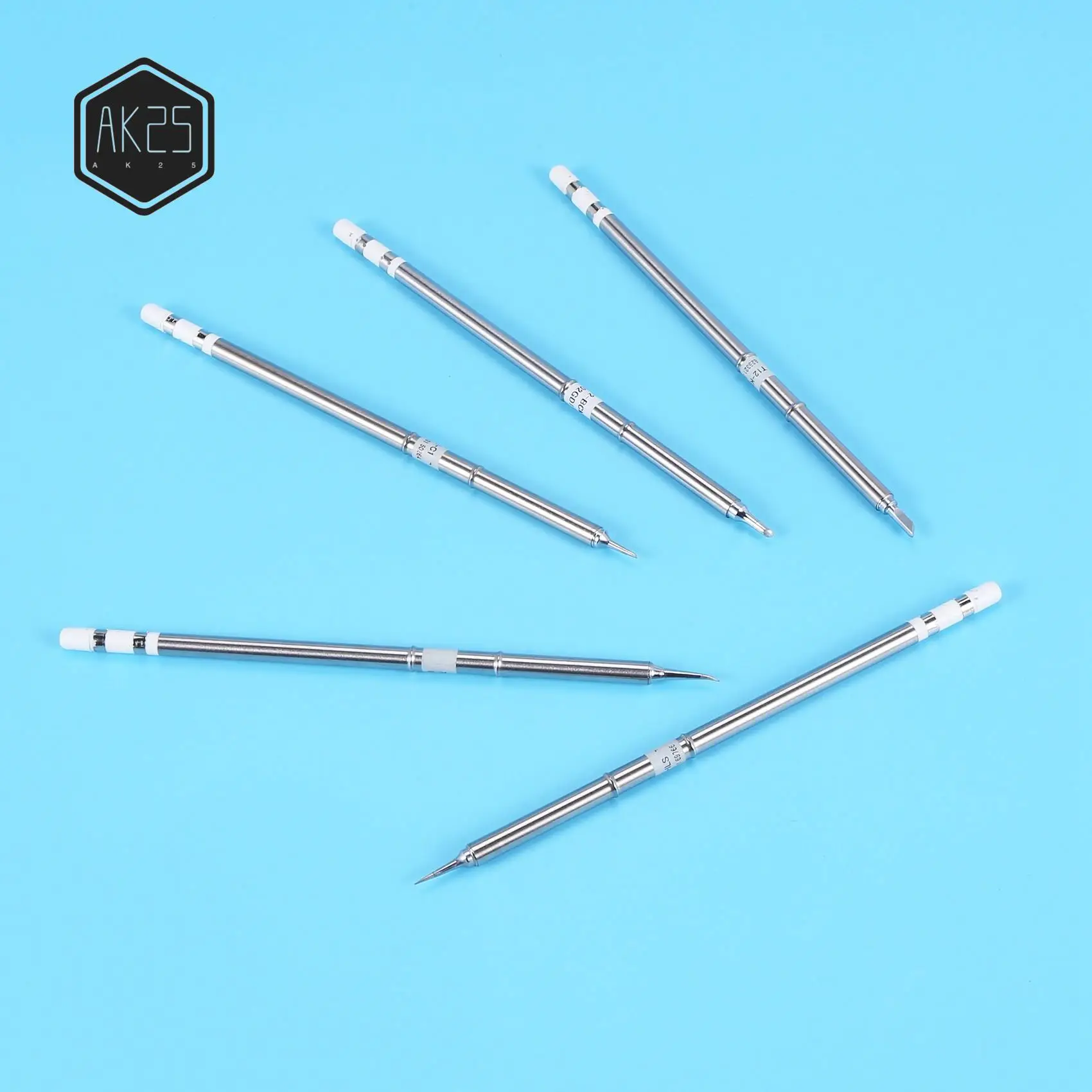 

AK25-T12 Soldering Iron Tips Special Set T12-BCM2 ILS KU C1 JL02 For Cellphone Mobilephone & Computer Repairing