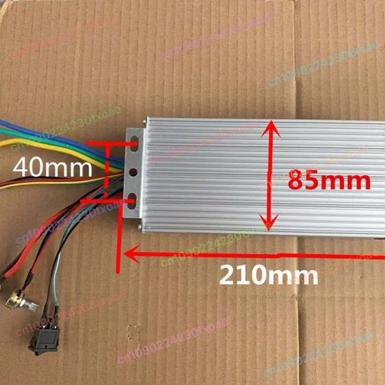 Brushless Motor Controller 800W 40A DC 12V 24V BLDC Driver for E Bike Scooter Robot