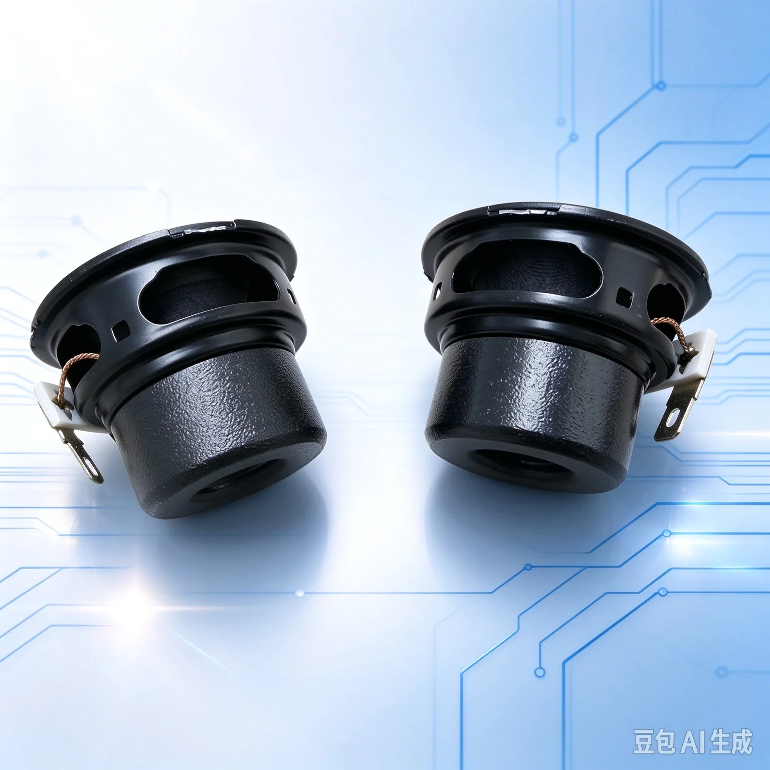 95new Unit for 40mm 1.5 Inch High Performance Long Stroke HiFi Full Range Speaker, Big Neodymium Magnet, Waterproof Aluminum Cap