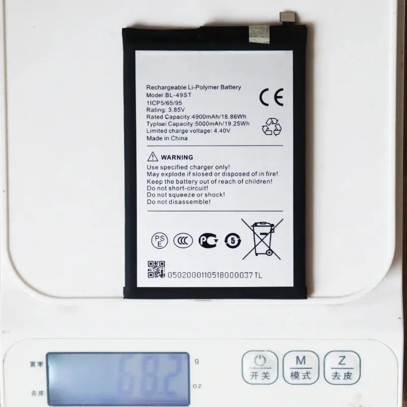 3.85V 5000mAh BL-49ST Cell Battery for TECNO infinix Mobile Phone Battery