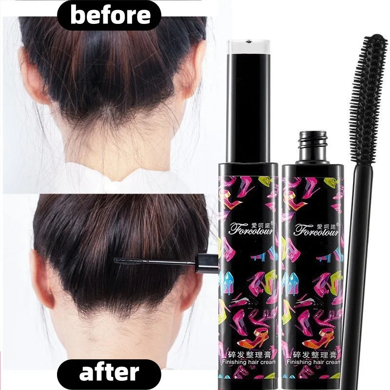 Flyaway Hair Styling Stick - Tames Baby Hairs, Eyebrows & Eyelashes - Strong Hold for Fringe/Bangs - Quick Fix, All Hair Types