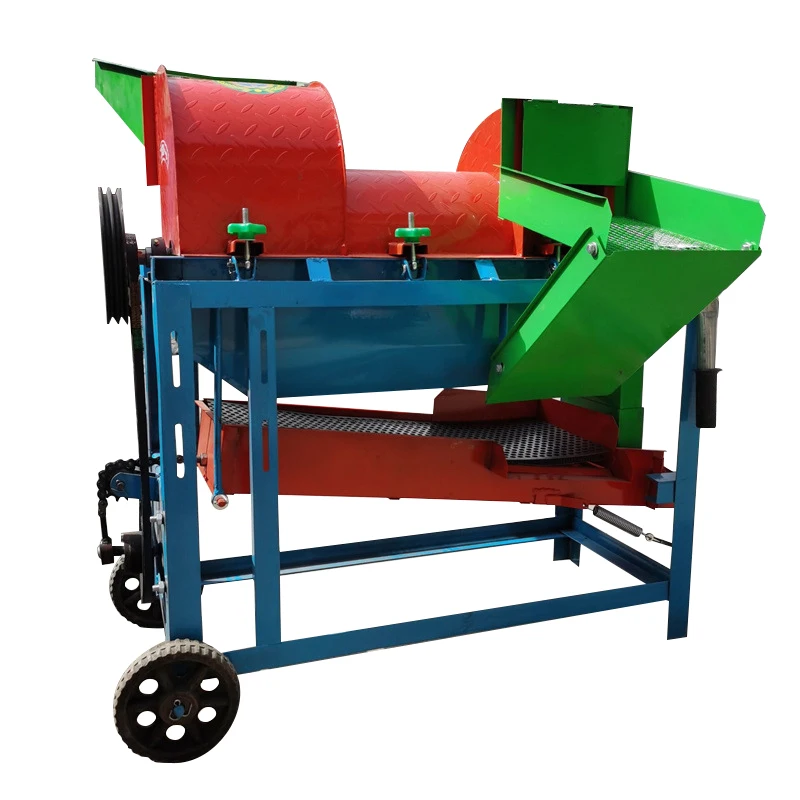 Diesel Powered  Thresher for Corn Wheat Soybean Rice Sorghum Millet Easy to Operate Core Motor