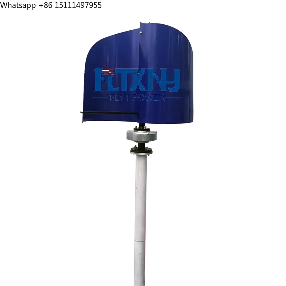 New Style Latest Model Flower Mini Wind Turbine System 1000W 12/24v Silent Generator Wind Generator Vertical Type for Home Use