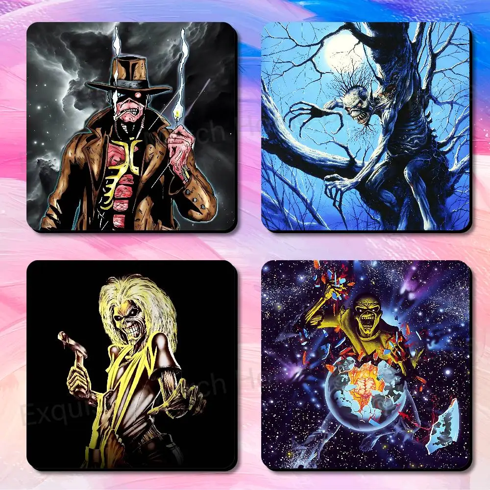 H-Iron Band Maiden-W Dimensions 75x75mm Best-Selling Strong Magnetic Fridge Magnets Adhesive to Metal Surfaces