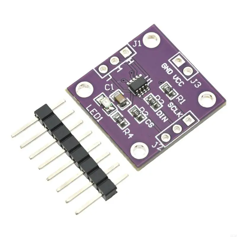 4X7E TPL0501 Módulo Potenciômetro Digital Resistência 100K com Coeficientes Baixa Temperatura Interfaceados SPI
