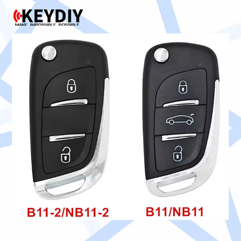 KEYDIY KD B11 NB11 B11-2 NB11-2 for DS style 2/3 Button Universal Remote Car Key For KD900/KD-X2/URG200/KD MINI Key Programmer